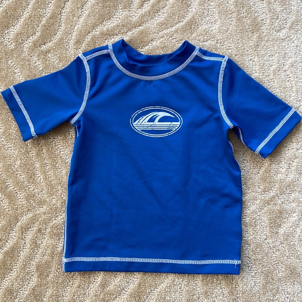 Koala Baby Blue Wave Swim Rashguard T-shirt 12m